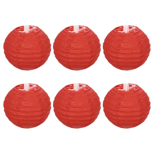 Carta lanterne 6pz rotondo - 4",