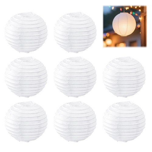 Lanterne carta rotonde da - 8,