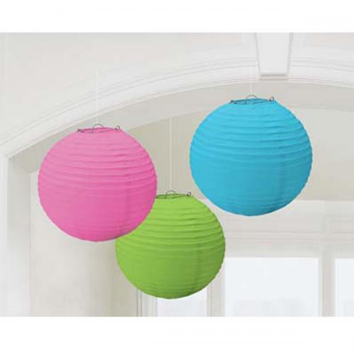 Lanterne multicolore tondo - lanterne,
