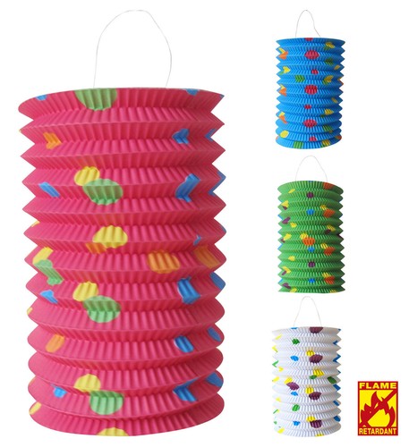 Lanterne pois 13 cm - a,