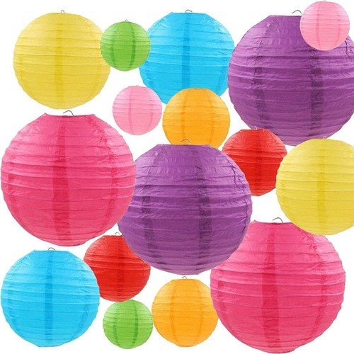 Lanterne carta colorate 16 - lanterne, colorate,